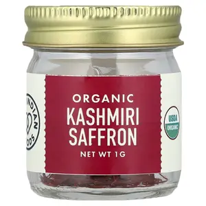 Pure Indian Foods Organic Kashmiri Saffron , 1 g