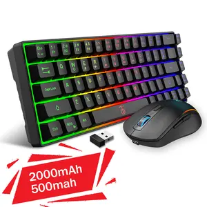 61-key Gaming Keyboard & Mouse Combo, USB Wired Keyboard & Mouse Set, Waterproof Keyboard & Gaming Mouse Set, Keyboard & Mouse Set for PC Gaming, Gaming Accessories