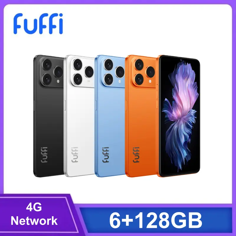 FUFFI Smartphone, 4+64GB, 6.8 Inch Display, 8+16mp Camera, Dual