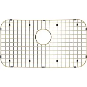 Sinks Protector Gold 304 Stainless Bottom Protector Grid, Rack For The Sink 26" x 14.375"