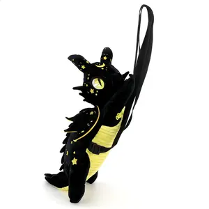 Starry Dragon Plush Backpack