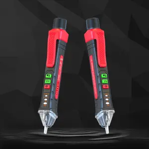 NJTY Non-Contact Voltage Tester, 12–100 V Electrical Test Pen, Battery-Required Circuit Breaker Finder, Professional Measuring Tool for Electricians