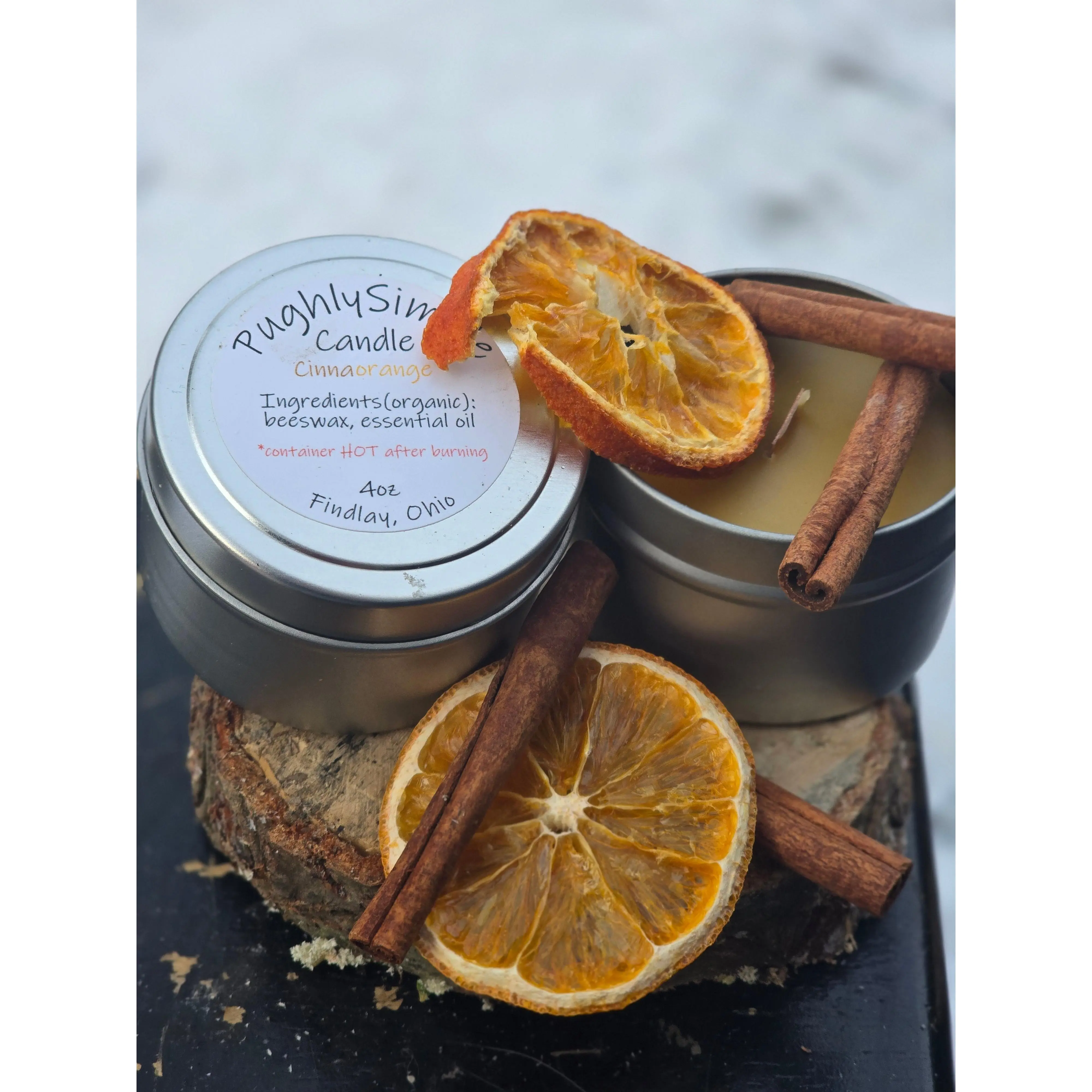 Organic Beeswax Candles