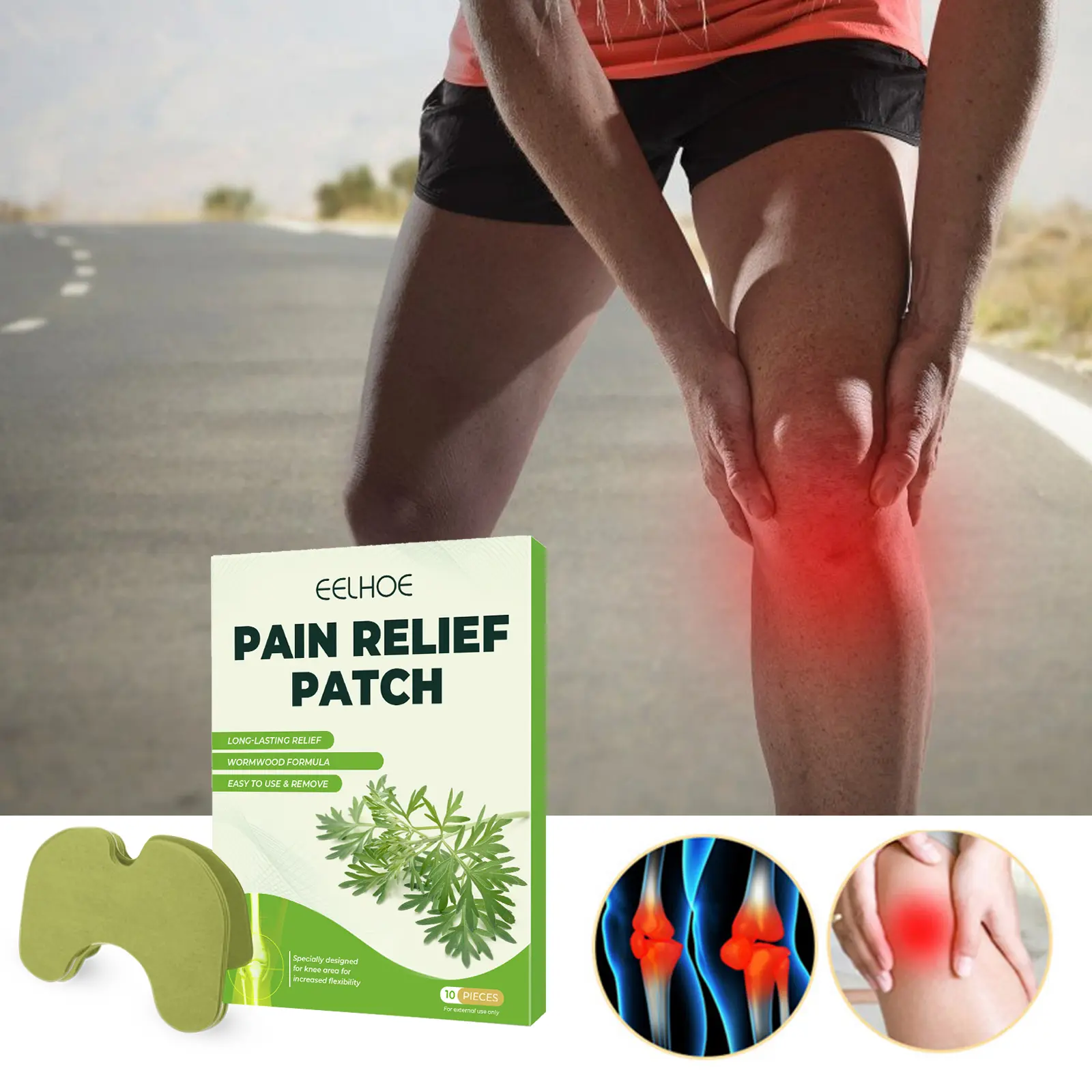 Mugwort Herbal Patches | Natural Body Care Patch for Neck, Back & Joint Comfort | Breathable Wellness Patch for Daily Use/Herbal Patches / Mugwort Patch / Body Care Patch / Wellness Patch / Joint Care / Back Care /