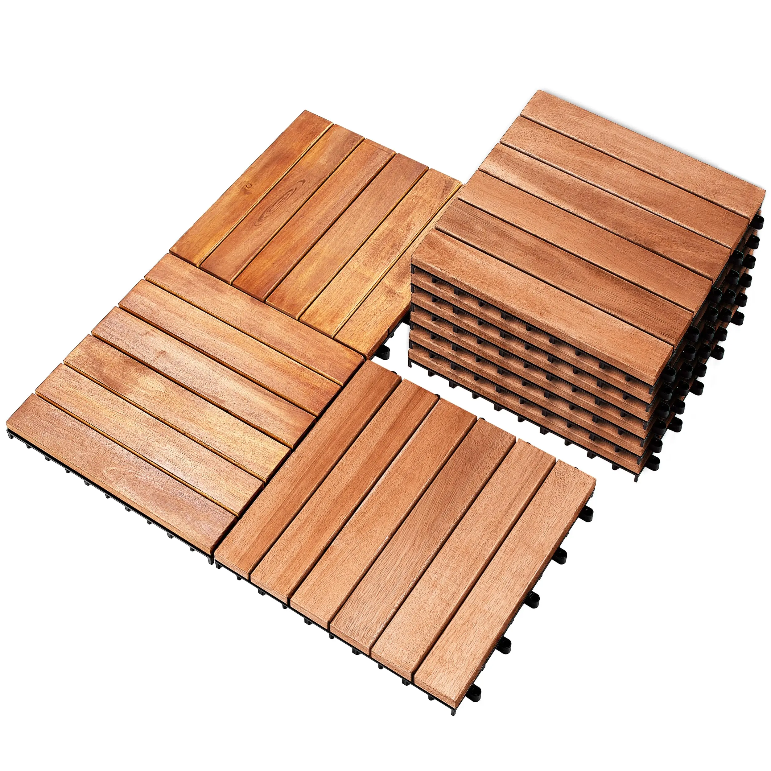 Natural Wood 27pcs