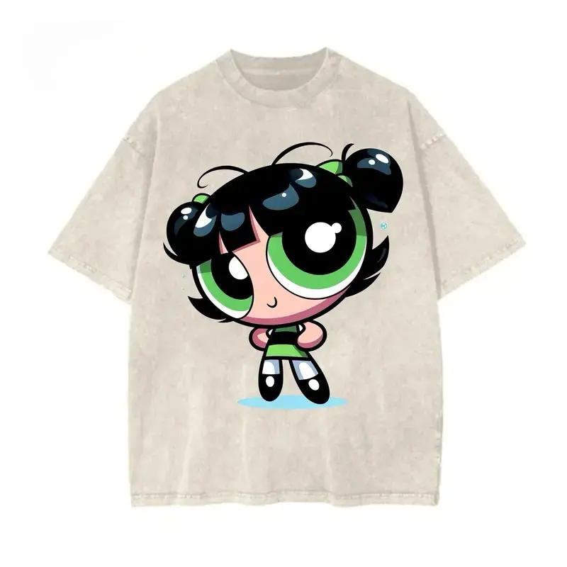 Buttercup #Powerpuf Girl Graphic T-Shirt, Y2K #Powerpuf Fitness, Workout Shirt, Weightlifters, Bodybuilding Shirt, Pump Cover Gym Tee for Men Women