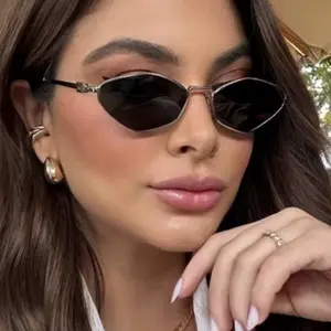 Retro Metal Frame Sunglasses for Women & Men 2025 Vintage Designer Sun Glasses UV400 Protection Ladies Oculos Sol Feminino Eyewear