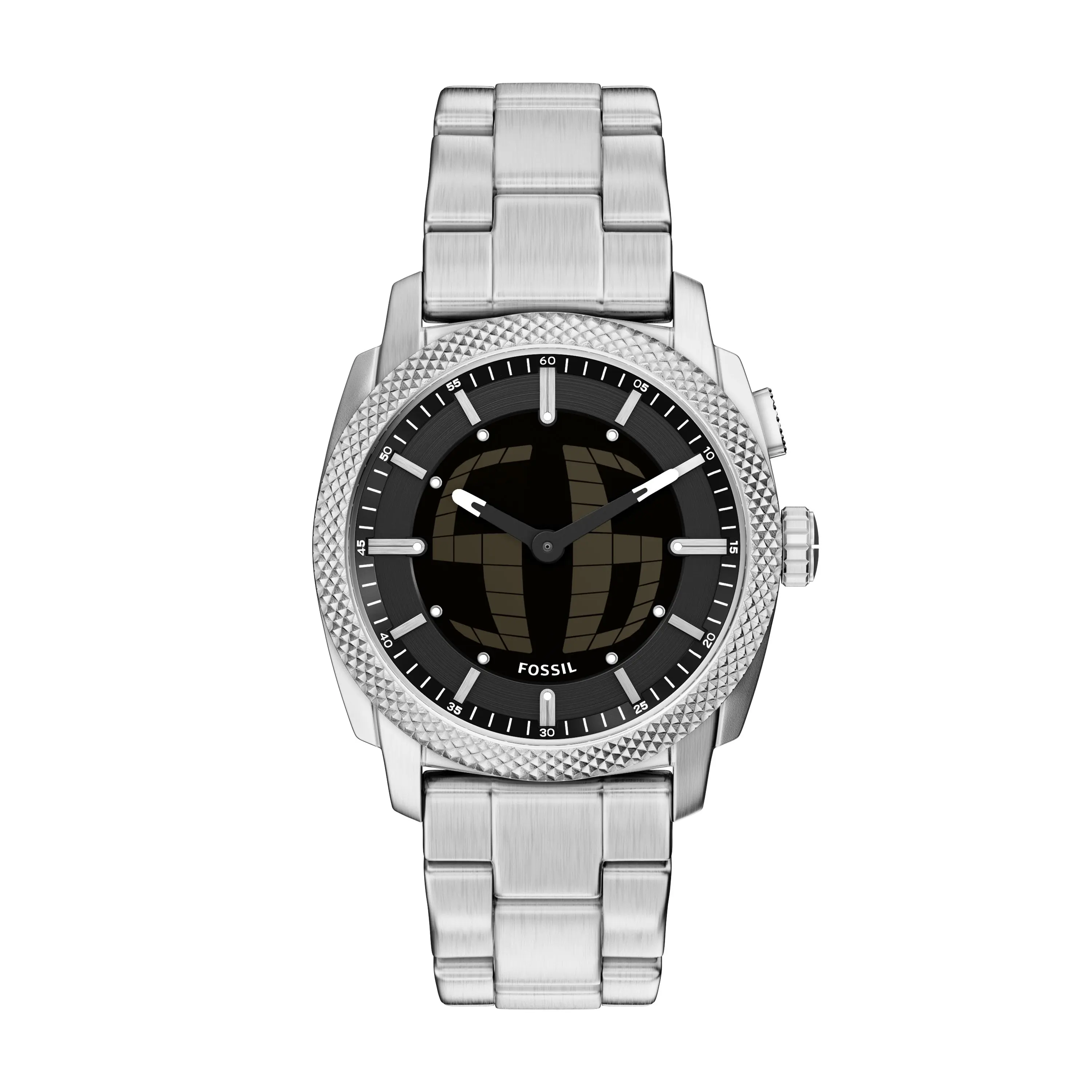 Fossil Men's Machine Big Tic 41MM Stainless Steel Watch