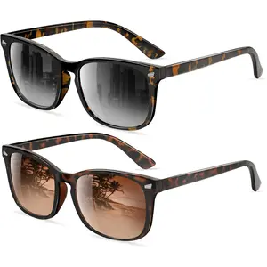 Polarized Sunglasses for Women and Men Classic Trendy Sun Glasses with UV Protection summer geometric frame fashion sunglass affordable  eyewear everyday use sunglass lentes  de  moda shade sun glass seyewear woman men trendy retro thick  glasses   lenses