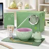 ZENS Matcha Gift Set with Bowl & Bamboo Whisk and Premium Box, Japanese Matcha Starter Kit for Tea Lovers, Home Tea Ceremony Accessories with All Tools, Chasen Holder, Scoop, Sifter