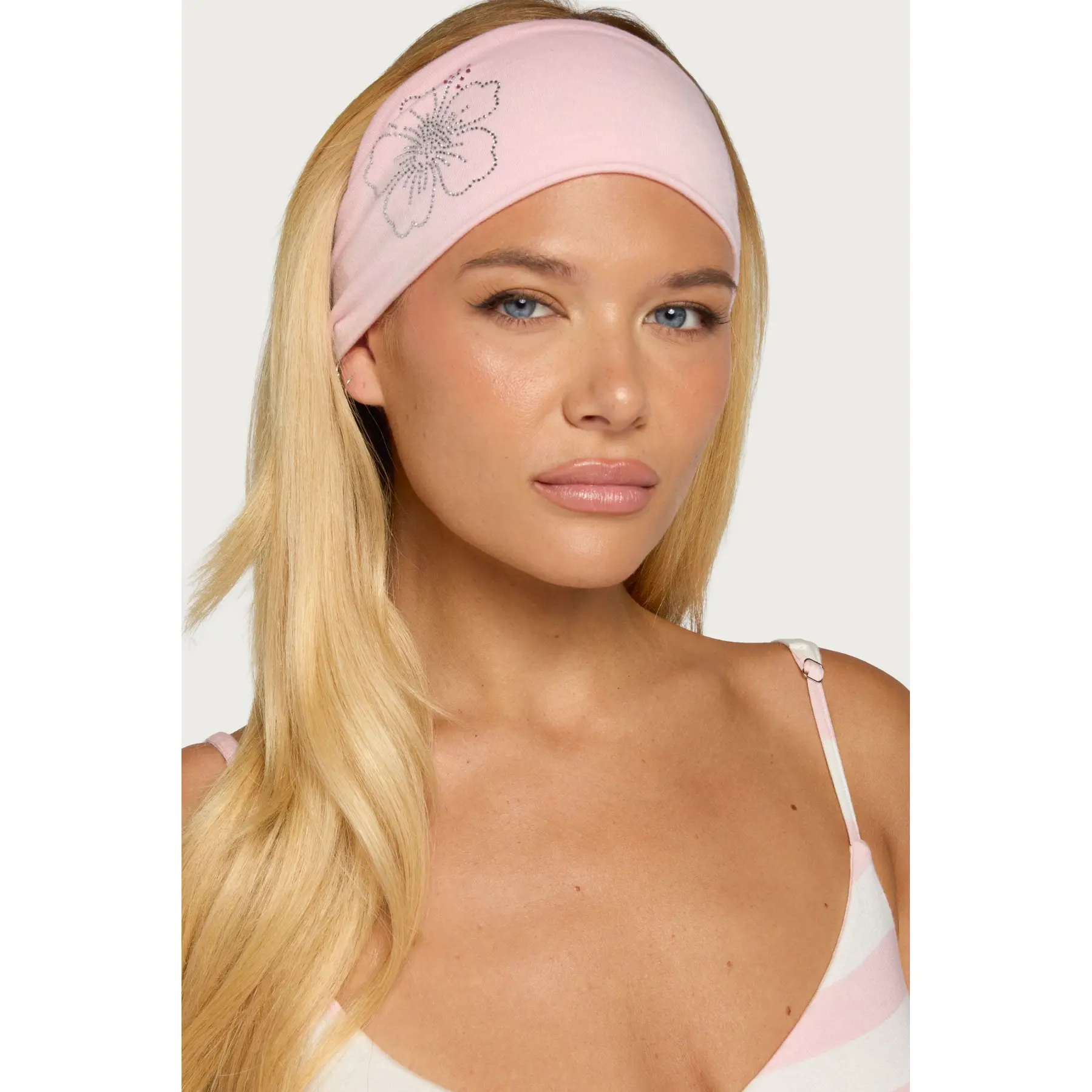 Hibiscus Rhinestone Headband