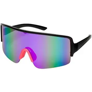 Mirrored Sunglasses Retro Reflective Non-Polarized 80s 90s  Visor Sunglasses Womens Mens