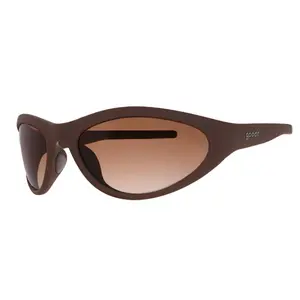 Swamp Monster's Mud Run - goodr Brown Bug G Wrap-Around Polarized Sunglasses