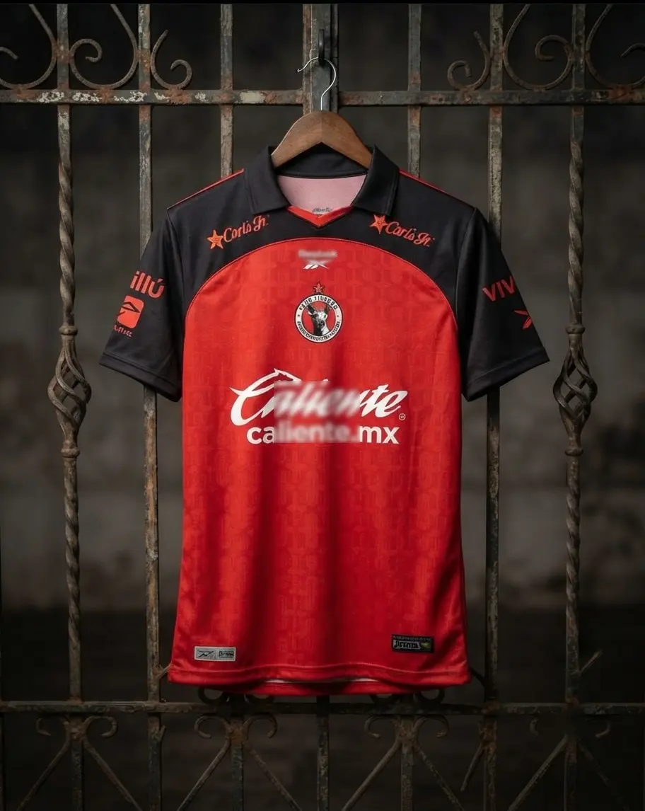 [SALE] Tijuana2025-26 Home 2  Shirt Print Collared Football Jersey