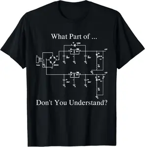 100% Cotton Top Electrical Engineer, Funny Technology Sarcasm T-Shirt