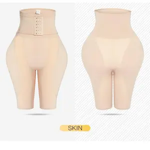 Plus Size Side Thigh Dip Hips Padding Hip And Butt Padding Panty With Foam For Butt Enhancer Underwear Seamless Padded Panty With Pads For Women Fake Butt Lifter Shapewear Small Size Black