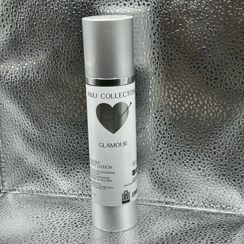 AMJ Collections Luxury Shea Butter Body Lotion for Dry Skin - Natural Moisturizing Formula- GLAMOUR