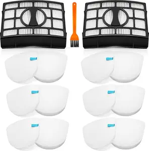 for Shark Replacement Filter ZU561 ZU560 Navigator Lift-Away Speed Self Cleaning Brushroll Lightweight Zero-M Upright Vacuum ZU572 ZU562 UV650 UV725 ZU560C ZD400 ZD402 with HEPA Part XFFK560 XHEP560