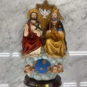 Holy Trinity - 12”H Religious Decor Statue Figurine