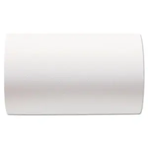 Georgia-Pacific GPC26610 Unscented Hardwound Paper Towel Wipe Roll, White - 9 x 400 ft, Nonperforated