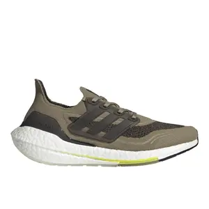adidas Mens Ultraboost Ultra Boost 21 Running Sneakers Shoes - Green