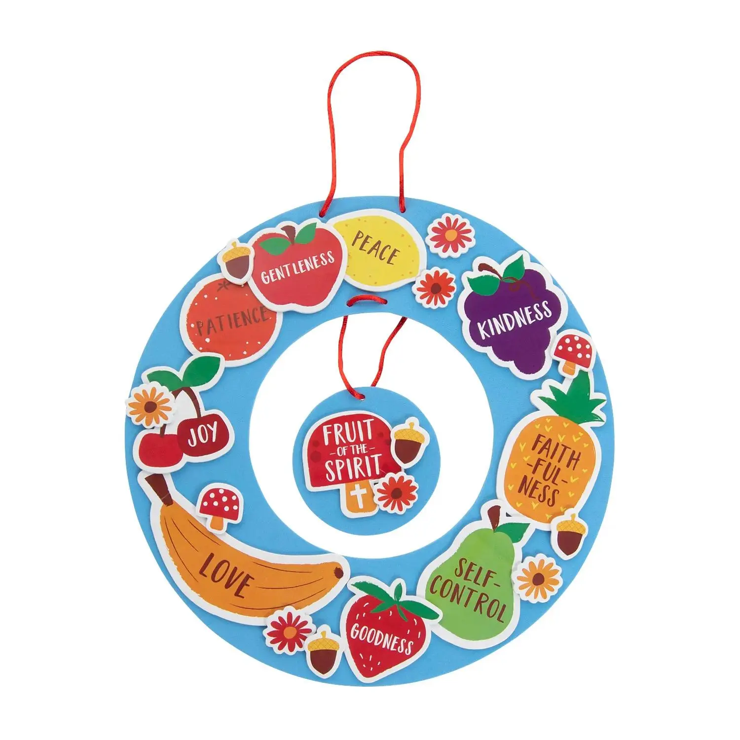 Fruit of the Spirit Wreath Craft Kit- Makes 12