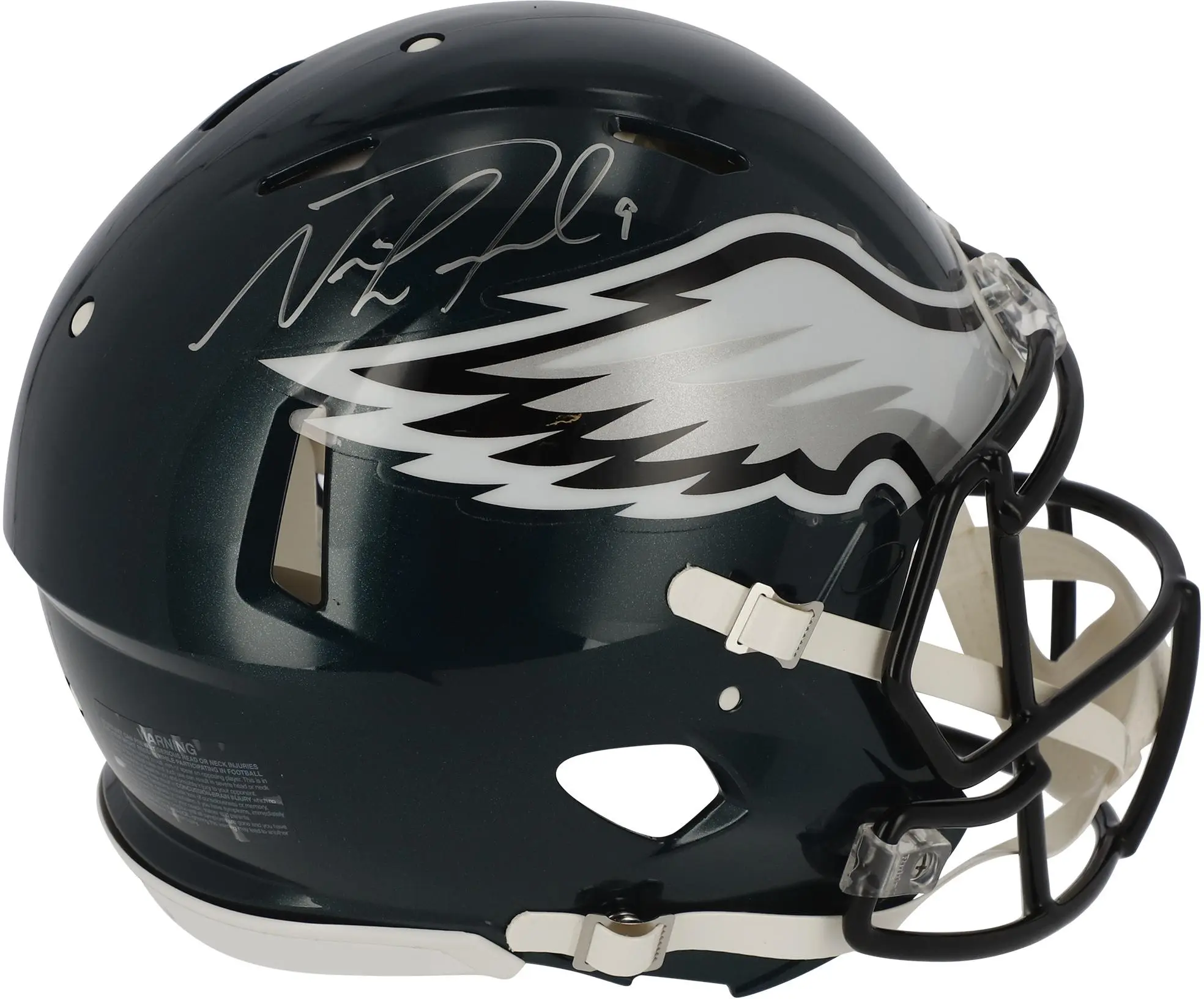 Nick Foles Philadelphia Eagles Autographed Riddell Speed Authentic Helmet - Fanatics Authentic Certified