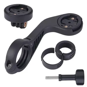 Mountain bike and road bike computer mount, bicycle extension bracket, suitable for Garmin and Bryton computer brackets