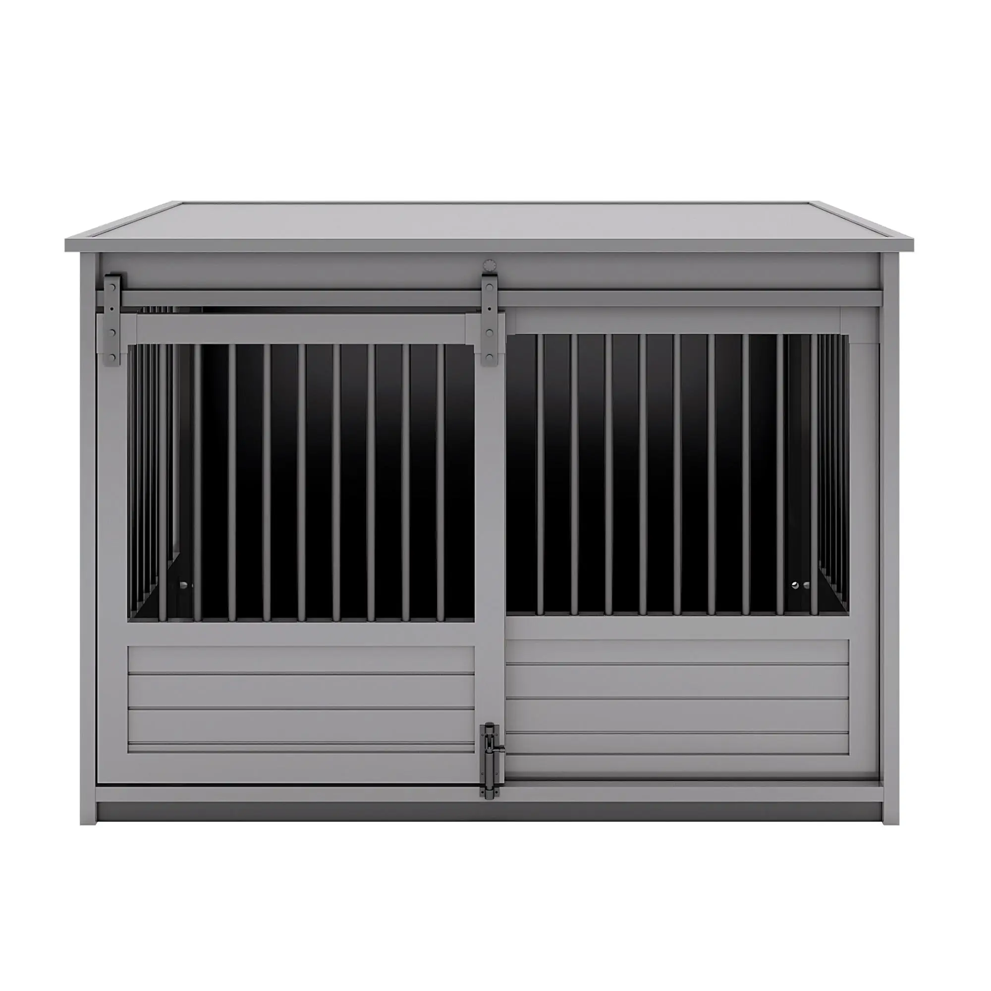 New Age Pet ECOFLEX Barn Door Dog Crate End Table
