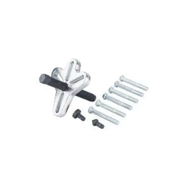 OTC OT6930 Flange Type Puller, Durable Mechanical Hardware, Automotive Tool with Harmonic Balancer Compatibility, Cap Screws Set, Slotted Holes Design