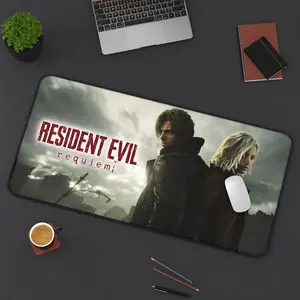 Leon RE9 Desk Mat Gaming Mousepad, Video Game Character Artwork