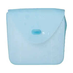 silicone lunch pocket - ocean