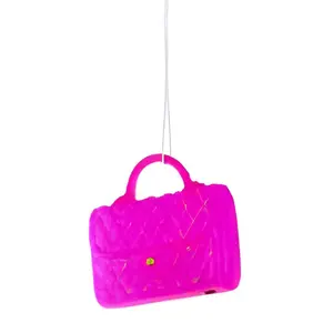Vibrant Barbie Suitcase Ornament