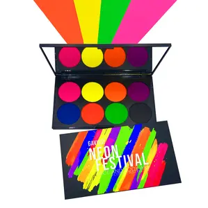 NEON FESTIVAL UV PAINT PALETTE NEON FESTIVAL UV PAINT PALETTE