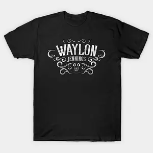 Waylon Jennings Minimal Country T-Shirt