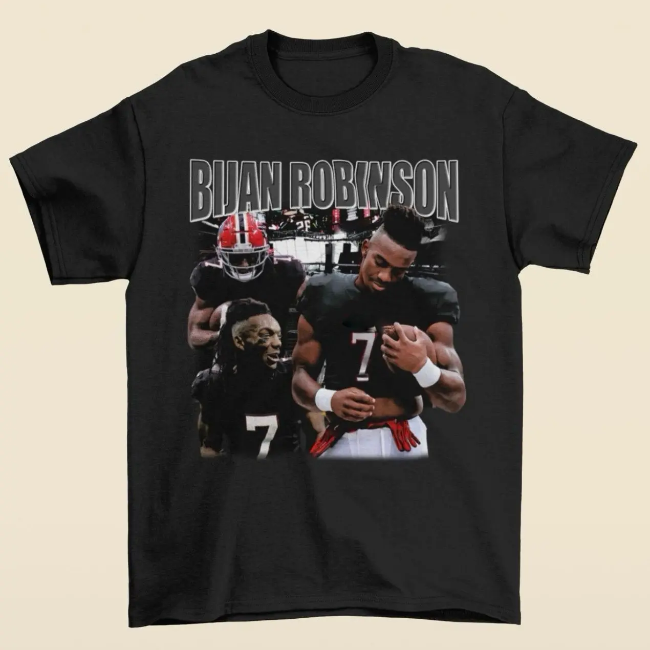 [Sale Up To 50%] Unisex Bijan Robinson Vintage Style T-Shirt
