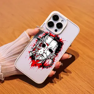 H Horror Movie Phone Case for iPhone17/16/15/14/13/12/X/PRO/PLUS Samsung(S22-S25) Matte Magnetic Phone Case Shock and drop resistance Instant fit Protective Screen Protector RO1011021 Acrylic Fingerprint