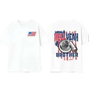 Cleetus McFarland 'HELL YEAH BROTHER' Double-Sided T-Shirt – Racing Graphic Tee, Bold Car Culture Fit, Gearhead Essential, Motorsports Fan Favorite