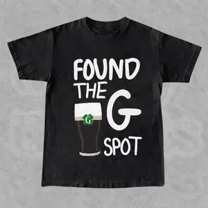Found The G Spot Father Day Shirt | Funny Father Day Guinness Beer Lover Tee | Graphic T-Shirt | Sarcastic Graphic Tee, Shortsleeve, basic tops, Fabric Cotton, Women's Top, Menswear Top, Gifs, Streetwear