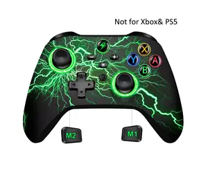 ESYWEN Wireless Switch Pro Controller,Switch Controllers Compatible With Switch/Lite/OLED/PC/IOS/Android, Not for Xbox& PS5 Console, Switch Pro Controller With 9 Adjustable Light Colors,Programmable,TURBO