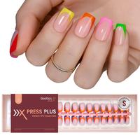 Neon-S-Squoval-PINK-224Pcs-16Sizes