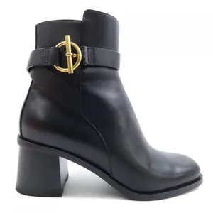 Pre-owned HERMÈS Calfskin Small Leather Goods Hermes Calf Boots