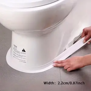 Self-Adhesive Waterproof Sealing Tape, 59ft Vinyl Material, Tool-Free Cutting, Flexible Durable, Kitchen Bathroom Gap Repair