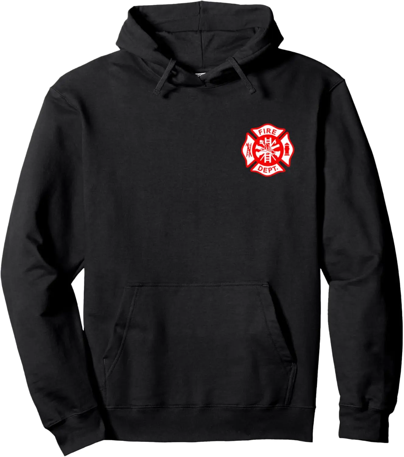 Official Firefighter Uniform Fire Department Gear Pullover Hoodie