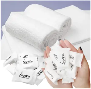insoftb Compressed Towel Tablets Disposable Portable Towel for Outdoor Travel Camping Hiking Sport Hotel Beauty Salon Soft Durable Reusable Thicker Style