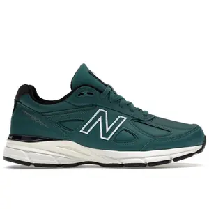 New Balance Men's 990v4 MiUSA Teddy Santis Teal, from StockX