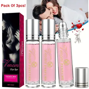 Women's Roll-On Fragrance Oil Multi-Pack - Venom Scent, Aphrodite-Inspired Formula for Attracting Men, Perfume for Sale,summervibes