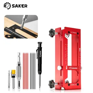 Saker Profile Contour Gauge Blueprint Tool with Lock Heavy Duty Precision Profile Copy Duplicator Cool Tool Gadget Gift for Men Dad DIY Handyman Carpentry Measuring Tool