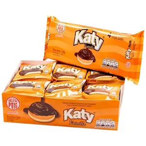 Katy Vainilla Display - 24 Unidades | Venezuelan Vanilla Wafer Snack