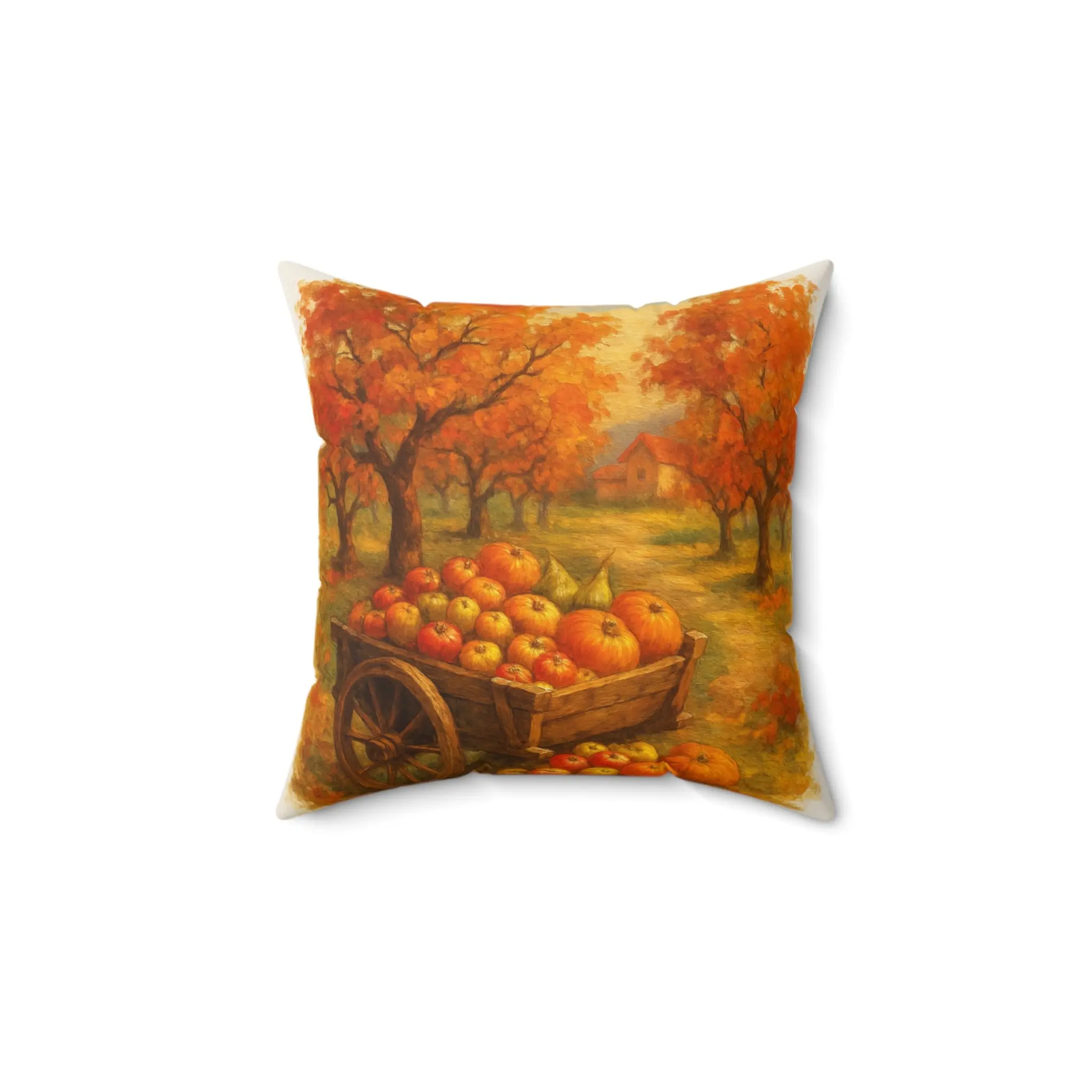 Autumn Charm Pillow, Cozy Fall Decor, Harvest Home Accent, Seasonal Cushion, Thanksgiving Gift